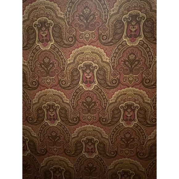 Ralph Lauren Other - Ralph Lauren Home Crayford Paisley Wallpaper Double Rolls Elegant Olive Cordovan